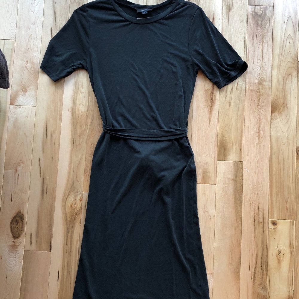 lumiere knee length short sleeve dress